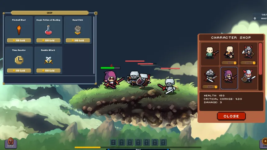 Скриншот 2 к игре Widget Warriors