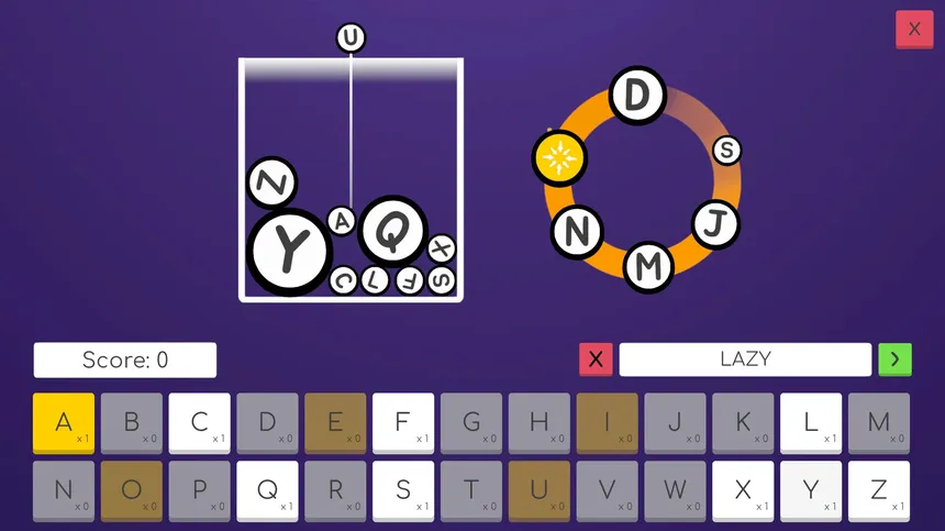 Скриншот 1 к игре Leximorph - Word Merge Game