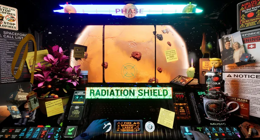 Скриншот 1 к игре Lets Nuke Mars