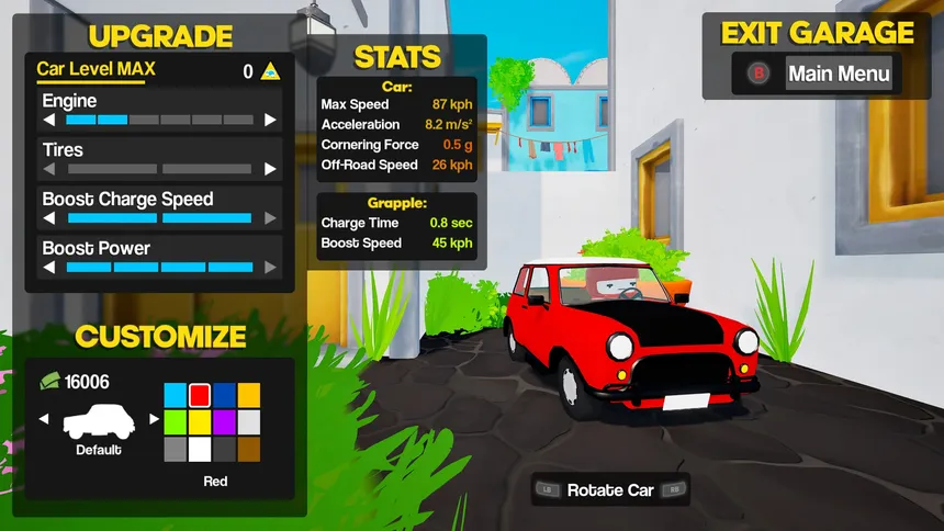 Скриншот 5 к игре Grapple Car