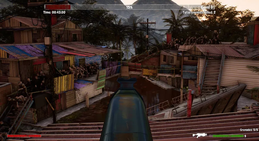 Скриншот 2 к игре Zombie Demolition: Infinite Zombie Shooter