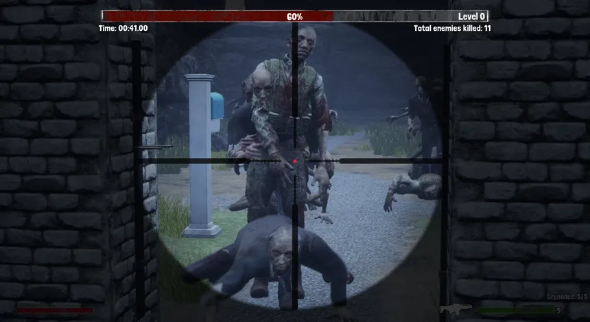 Скриншот 4 к игре Zombie Demolition: Infinite Zombie Shooter