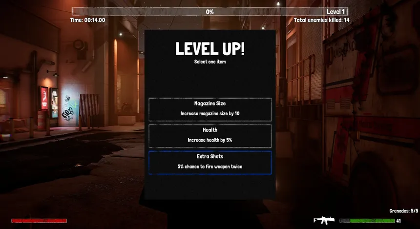 Скриншот 6 к игре Zombie Demolition: Infinite Zombie Shooter