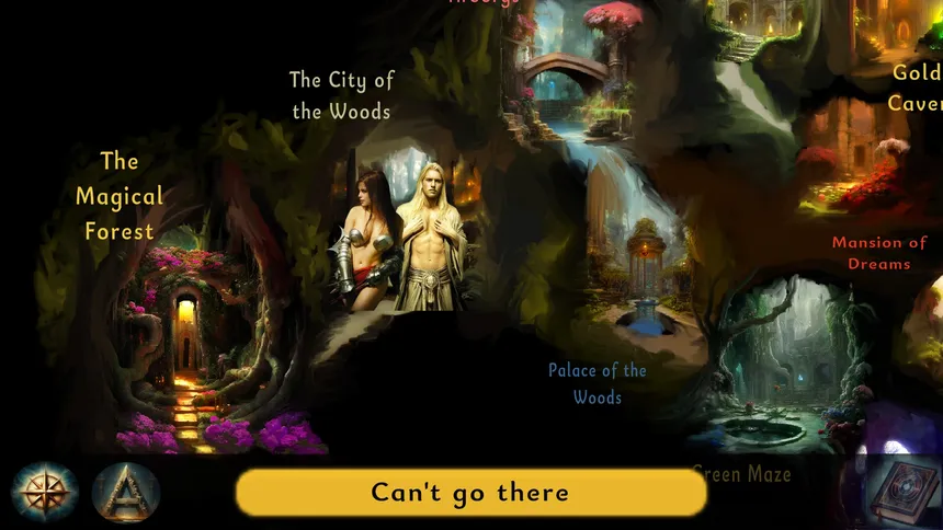 Скриншот 2 к игре Caverns And Dryads
