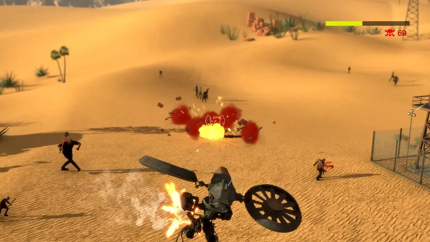 Скриншот 1 к игре Drone Simulator: SMASH ZOMBIES