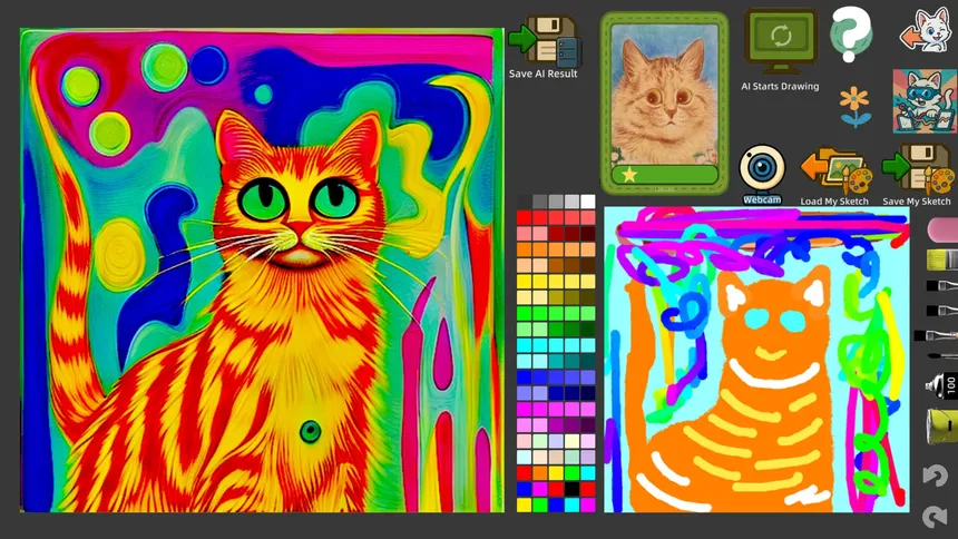 Скриншот 3 к игре AI PAINTER: Painting Simulator