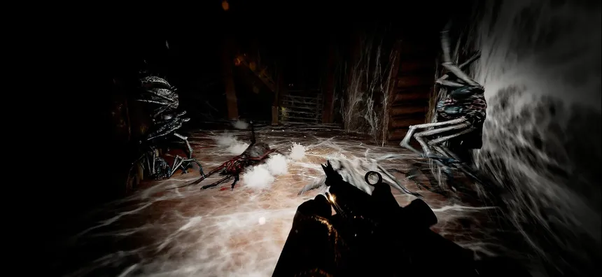 Скриншот 1 к игре Mine Spiders