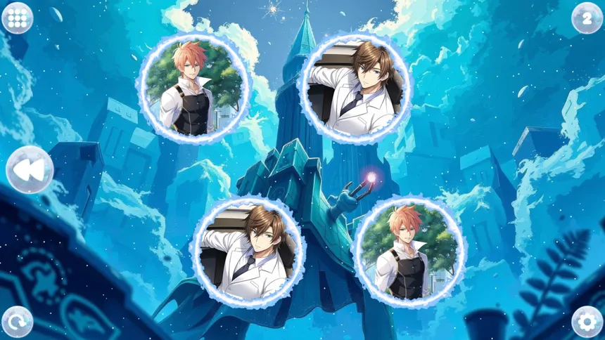 Скриншот 2 к игре Anime Dream Match: Boys