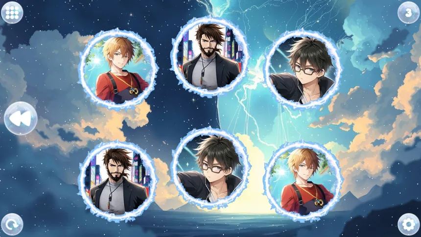 Скриншот 5 к игре Anime Dream Match: Boys