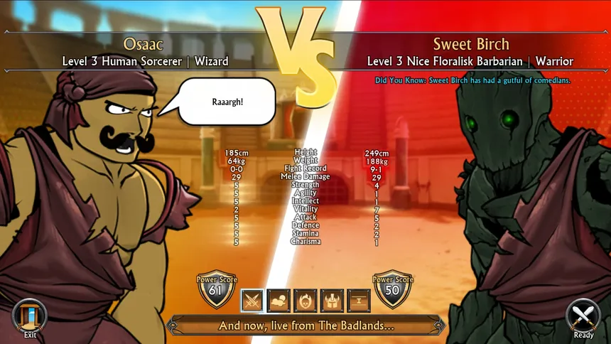 Скриншот 1 к игре Swords and Sandals 3 Redux