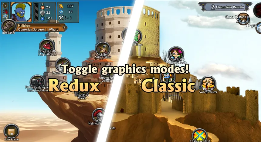 Скриншот 6 к игре Swords and Sandals 3 Redux