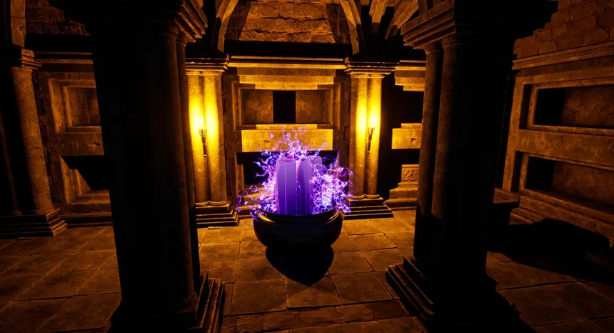 Скриншот 2 к игре A Game About Clicking Crystals