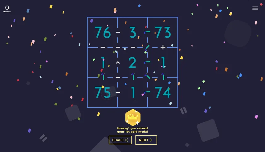 Скриншот 1 к игре Equate 8