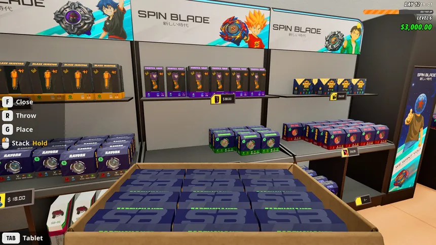 Скриншот 2 к игре Spin Blade Shop Simulator