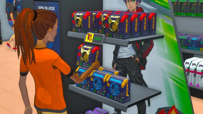 Скриншот 3 к игре Spin Blade Shop Simulator