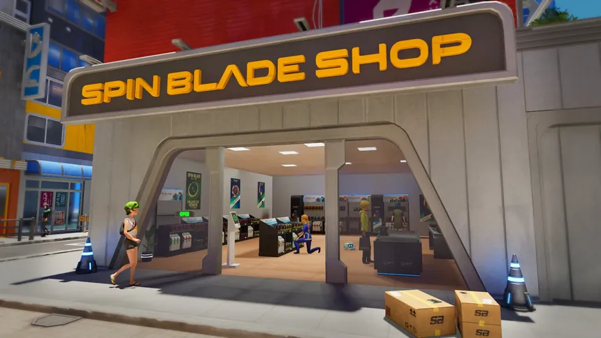 Скриншот 8 к игре Spin Blade Shop Simulator