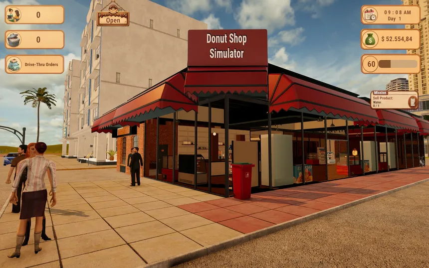 Скриншот 1 к игре Donut Shop Simulator