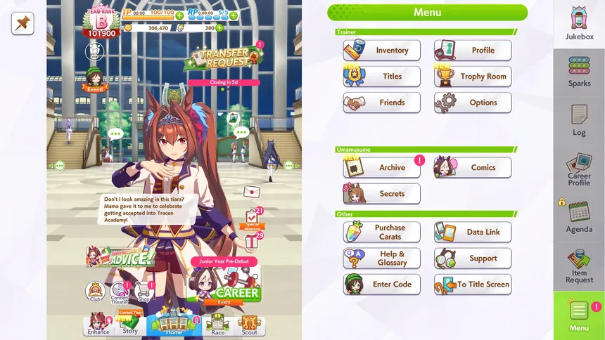 Скриншот 4 к игре Umamusume: Pretty Derby