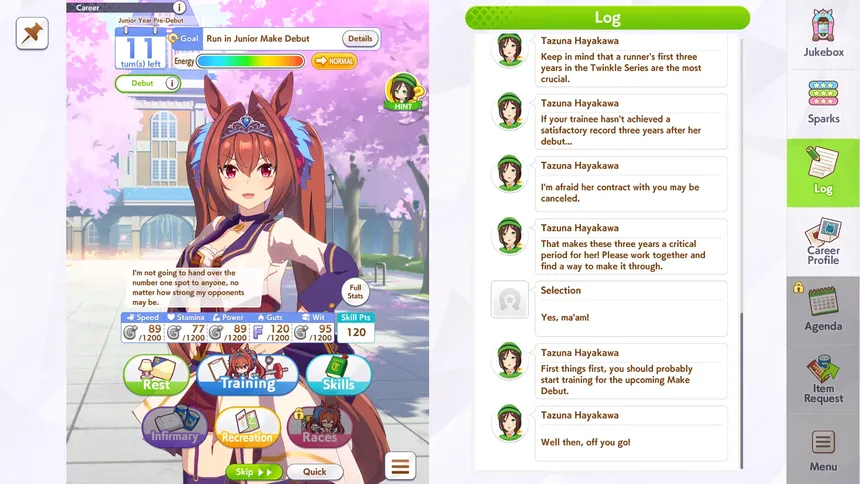 Скриншот 5 к игре Umamusume: Pretty Derby