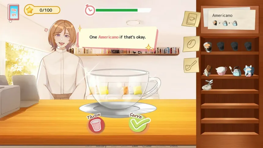 Скриншот 4 к игре Bits Of Love: An Otome Game
