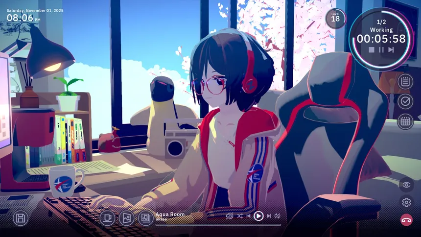 Скриншот 2 к игре Chill with You : Lo-Fi Story