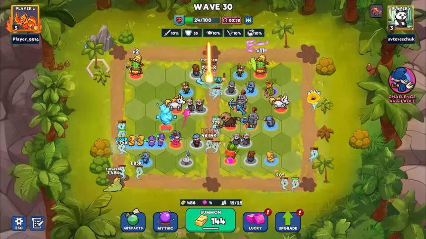 Скриншот 1 к игре ChanceLot TD: Merge Wars
