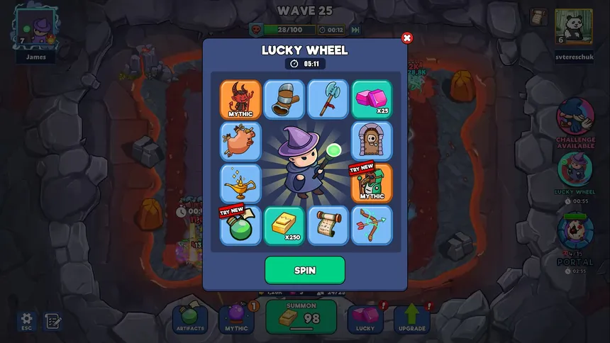 Скриншот 5 к игре ChanceLot TD: Merge Wars