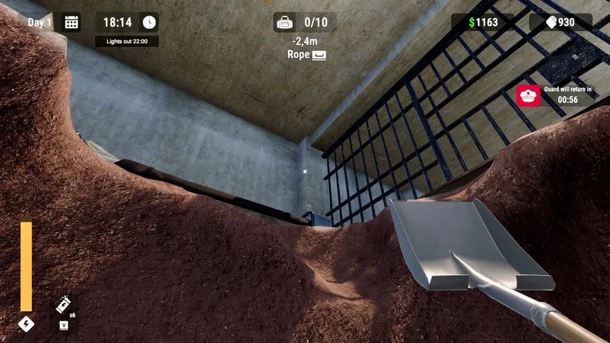 Скриншот 1 к игре Prison Escape Simulator: Dig Out