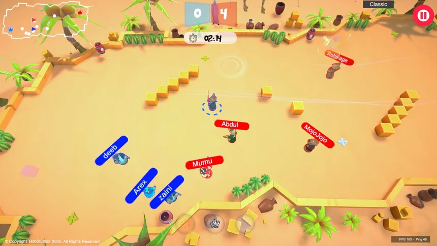 Скриншот 1 к игре Wobble Wars