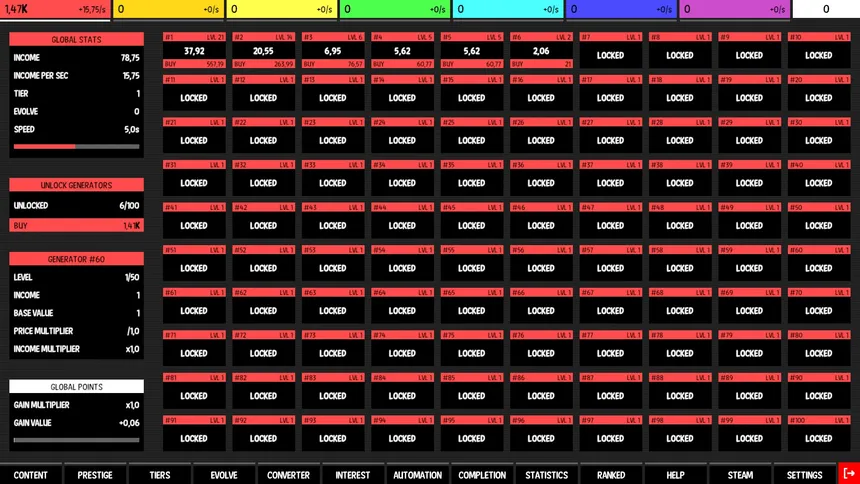 Скриншот 1 к игре Idle Colors