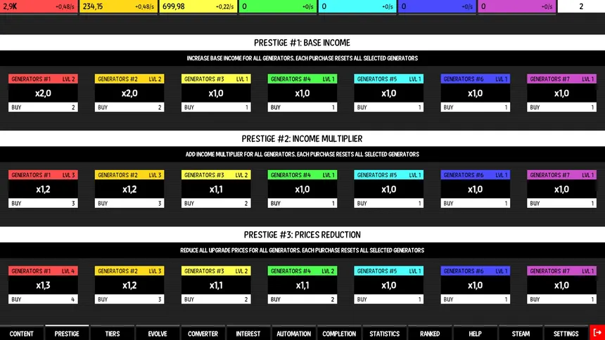 Скриншот 2 к игре Idle Colors