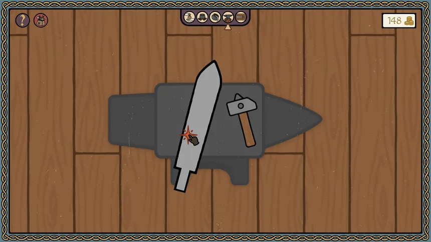 Скриншот 4 к игре Cozy Forge: Blacksmith Simulator
