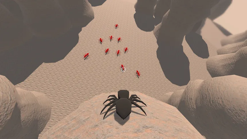 Скриншот 2 к игре Spider Macro Survivors