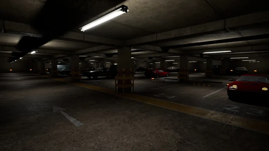Скриншот 5 к игре 地禍駐車場 -The Cursed Underground Parking Lot-