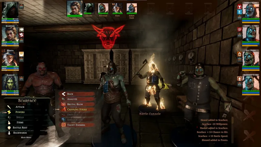 Скриншот 2 к игре Paper Dungeon - Deep Down