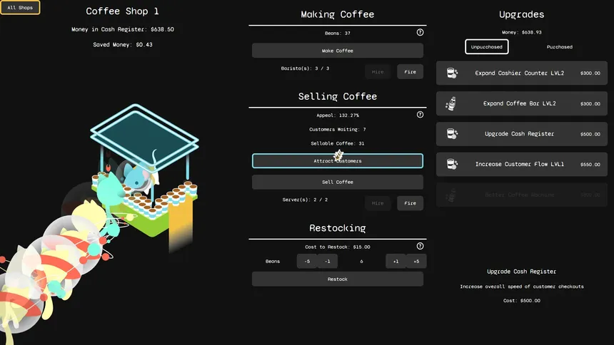 Скриншот 3 к игре Galactic Coffee Shop