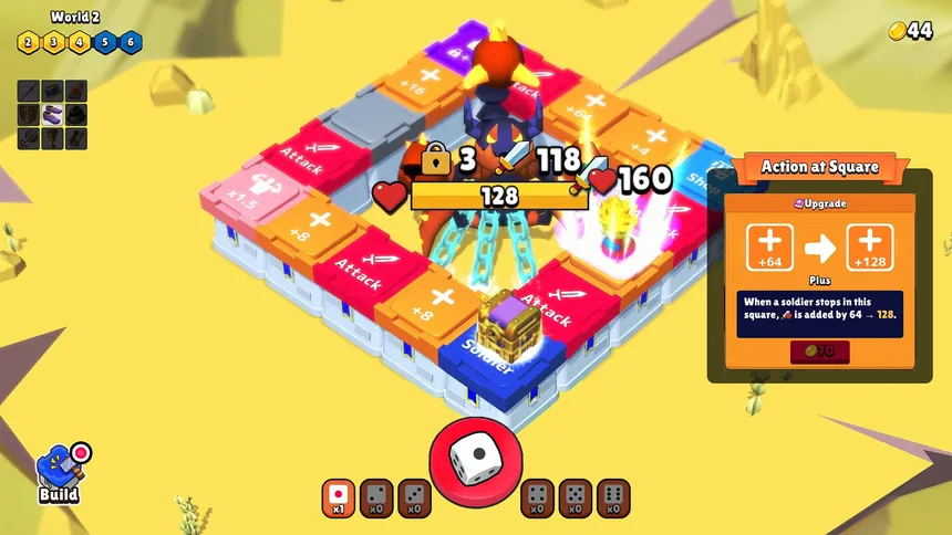 Скриншот 1 к игре Dicey Heroes