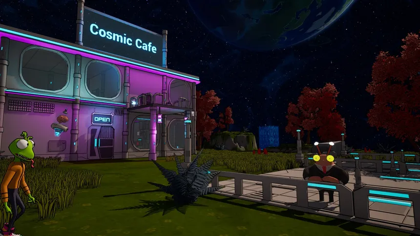 Скриншот 1 к игре Cosmic Cafe