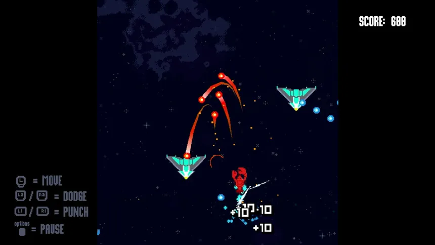 Скриншот 2 к игре Lobstar: Arcade Version