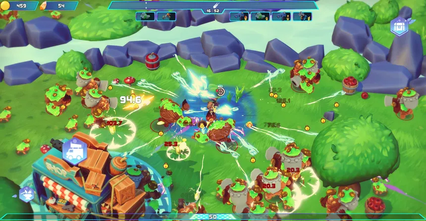 Скриншот 2 к игре Dino-Ducks Mayhem