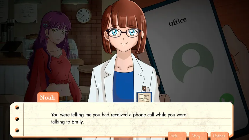 Скриншот 5 к игре Remembering Emily - Mystery visual novel