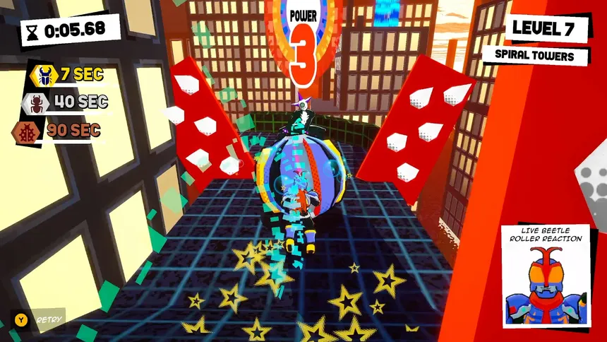 Скриншот 1 к игре GO! GO! Beetle Roller!