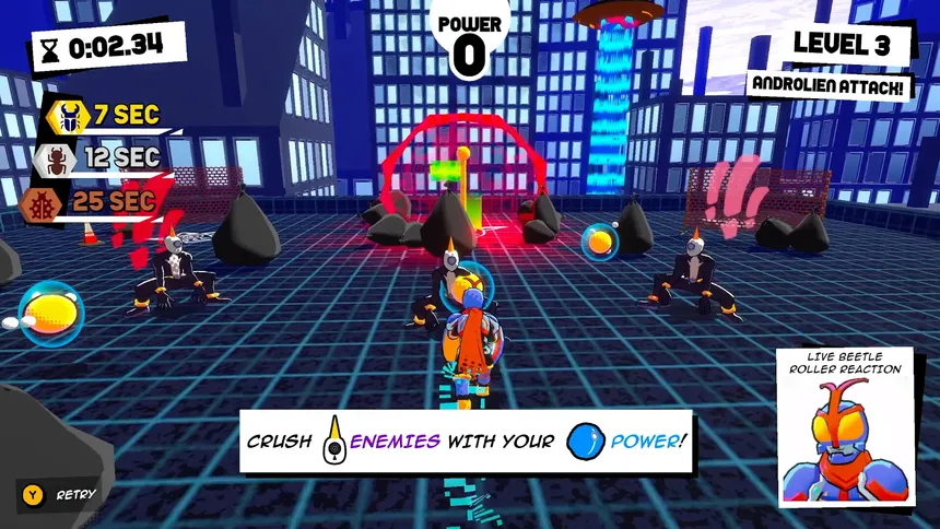 Скриншот 6 к игре GO! GO! Beetle Roller!