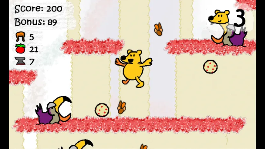 Скриншот 5 к игре Winnie-the-Pooh Hops for Honey