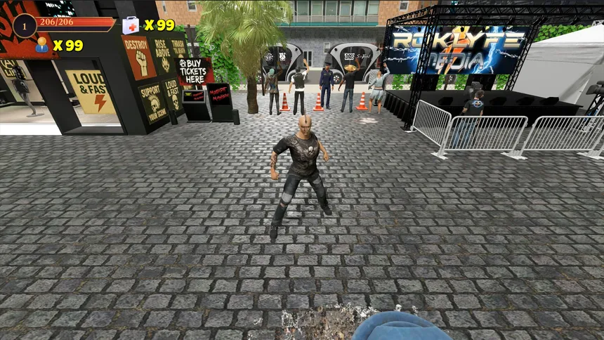 Скриншот 1 к игре Mosh Pit Mayhem