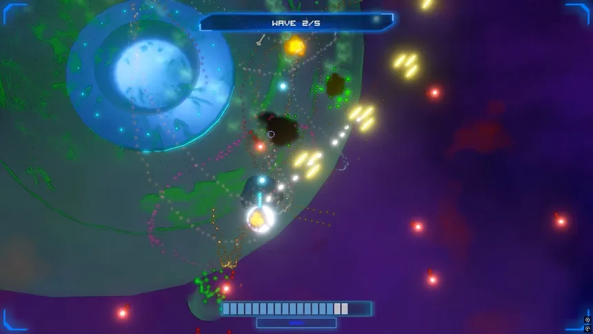 Скриншот 2 к игре Earth Space Defenders