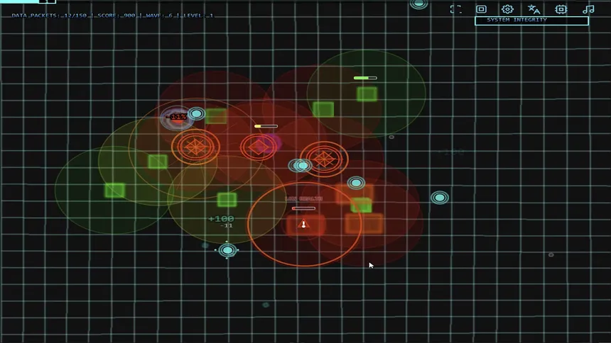 Скриншот 1 к игре Cyber Sentinel: Bullet Hell Breach