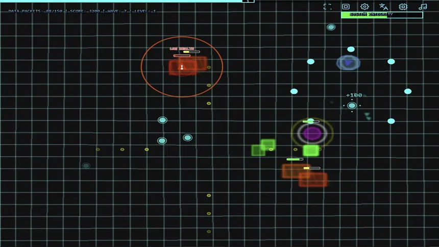 Скриншот 2 к игре Cyber Sentinel: Bullet Hell Breach