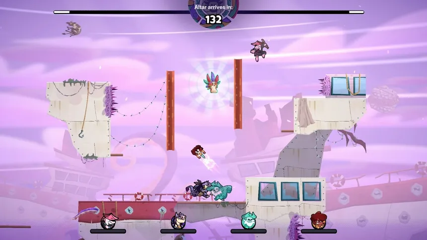 Скриншот 1 к игре Heroes of the Triangle: Mask Rush