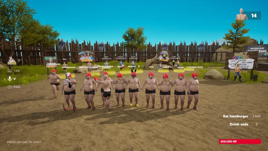 Скриншот 2 к игре 100 Men vs 1 Gorilla